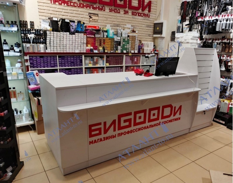 Ресепшен касса для магазина БИГУДИ г. Зеленоград