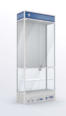 Витрина с фризом и перфолистом