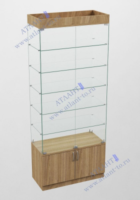 6ТДК-Витрина из стекла серия "Бюджет"
