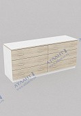 Тумба с выдвижными ящиками НБ-8