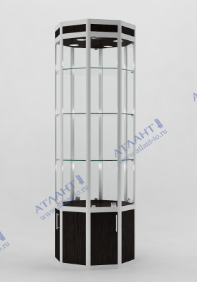 Алюминиевая витрина ВА6-2