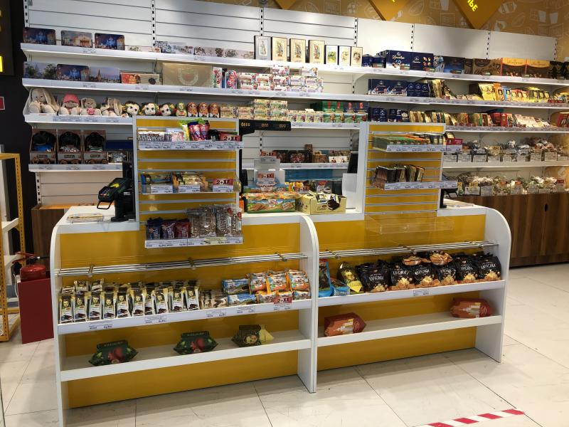 Кассовый модуль в магазине АЛЕНКА ТРЦ МЕГА